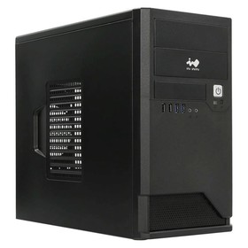 Корпус Inwin EMR048BL RB-S450HQ70 черный 450W mATX 1x92mm 1x120mm 2xUSB2.0 2xUSB3.0 audio