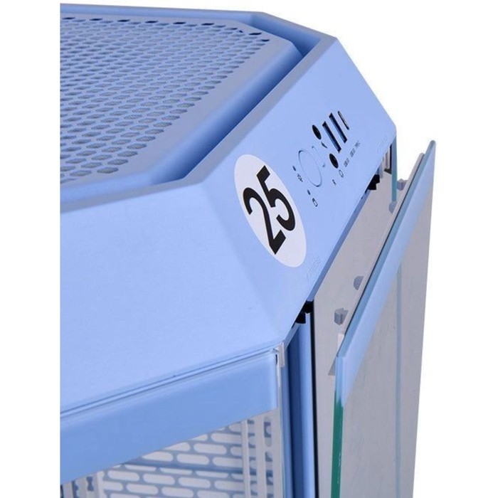 Корпус Thermaltake The Tower 300 Hydrangea голубой без БП miniITX 7x120mm 5x140mm 2xUSB3.0   1070400 - фото 51664012