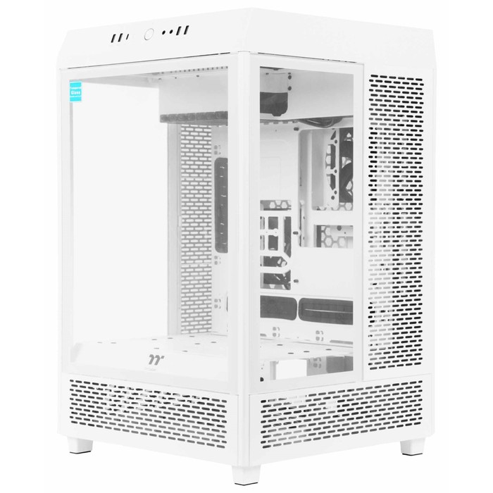 Корпус Thermaltake The Tower 500 белый без БП E-ATX 9x120mm 3x140mm 4xUSB3.0 audio bott PSU   107040 - фото 51619200