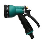 Пистолет для полива, 8 режимов, быстросъёмное соединение, pp−пластик, Greengo - Фото 1