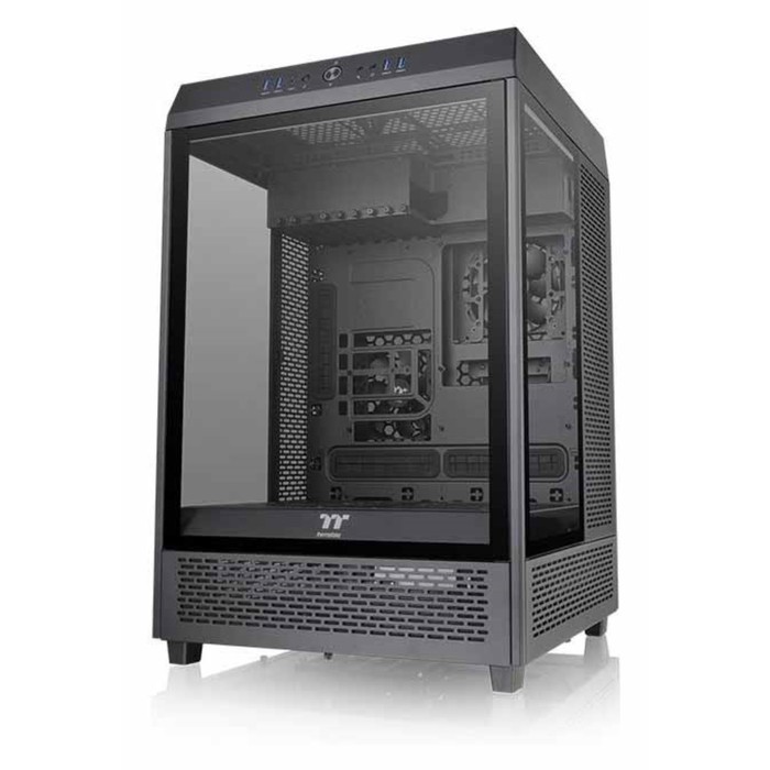 Корпус Thermaltake The Tower 500 черный без БП ATX 11x120mm 5x140mm 4xUSB3.0 audio bott PSU   107040 - фото 51619207