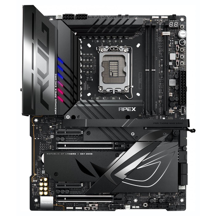 Материнская плата Asus ROG MAXIMUS Z790 APEX ENCORE Soc-1700 Intel Z790 2xDDR5 ATX AC`97 8c   107040 - фото 51619232