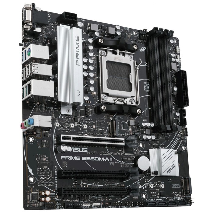 Материнская плата Asus PRIME B650M-A II-CSM SocketAM5 AMD B650 4xDDR5 mATX AC`97 8ch(7.1) 2   107040 - фото 51619316