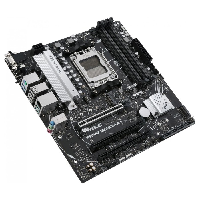 Материнская плата Asus PRIME B650M-A II-CSM SocketAM5 AMD B650 4xDDR5 mATX AC`97 8ch(7.1) 2   107040 - фото 51619317