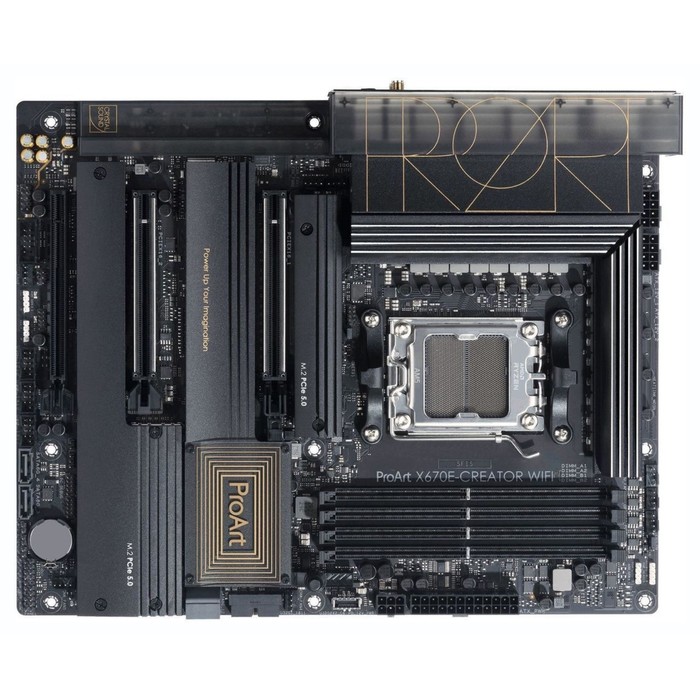 Материнская плата Asus PROART X670E-CREATOR WIFI SocketAM5 AMD X670 4xDDR5 ATX AC`97 8ch(7.   107040 - Фото 1