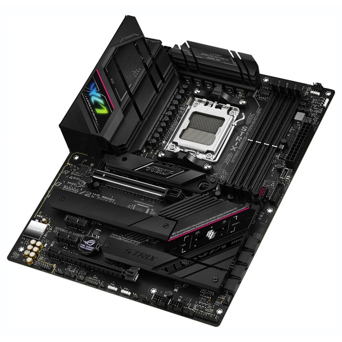 Материнская плата Asus ROG STRIX B650E-F GAMING WIFI SocketAM5 AMD B650 4xDDR5 ATX AC`97 8c   107040 - фото 51619370