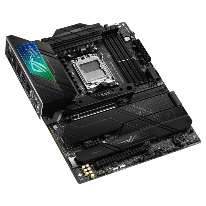 Материнская плата Asus ROG STRIX X670E-F GAMING WIFI SocketAM5 AMD X670 4xDDR5 ATX AC`97 8c   107040 - фото 51619392