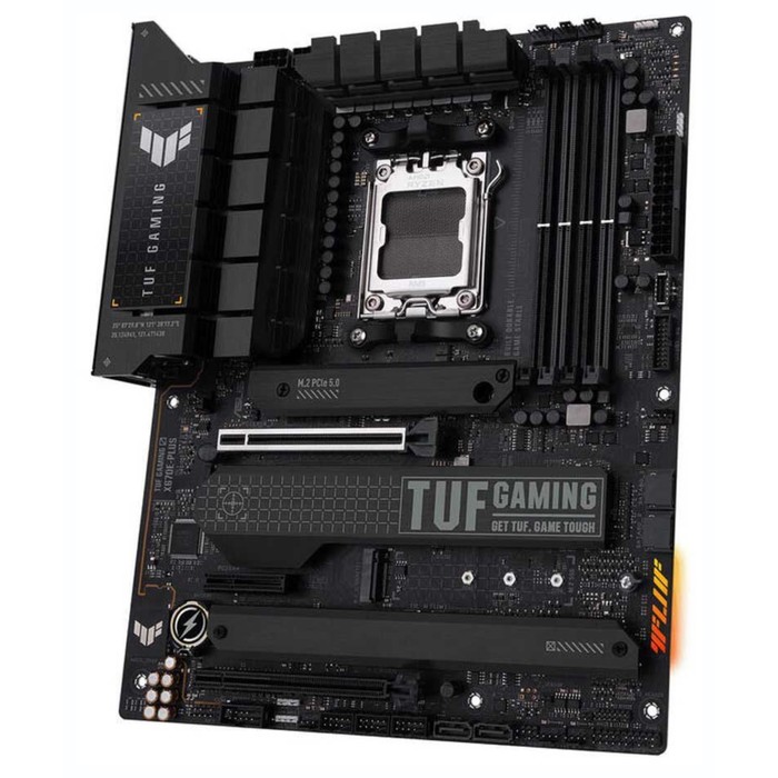 Материнская плата Asus TUF GAMING X670E-PLUS SocketAM5 AMD X670 4xDDR5 ATX AC`97 8ch(7.1) 2   107040 - фото 51619453