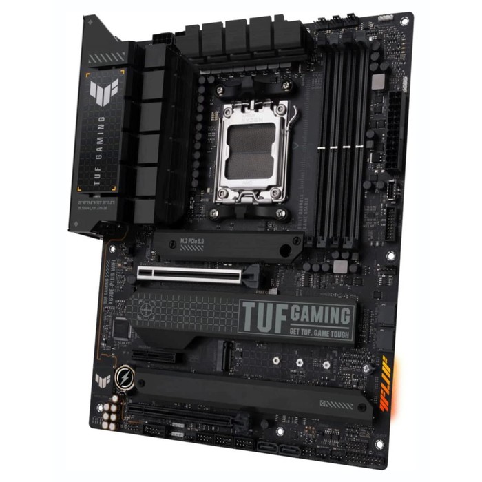 Материнская плата Asus TUF GAMING X670E-PLUS WIFI SocketAM5 AMD X670 4xDDR5 ATX AC`97 8ch(7   107040 - фото 51619462