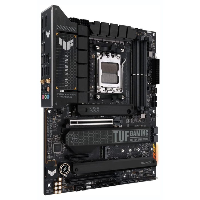 Материнская плата Asus TUF GAMING X670E-PLUS WIFI SocketAM5 AMD X670 4xDDR5 ATX AC`97 8ch(7   107040 - фото 51619464