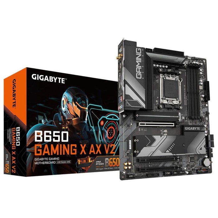 Материнская плата Gigabyte B650 GAMING X AX V2 SocketAM5 AMD B650 ATX AC`97 8ch(7.1) 2.5Gg   1070405 - фото 51619476