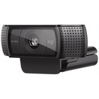 Камера Web Logitech HD Pro C920 черный 2Mpix (1920x1080) USB2.0 с микрофоном (960-001062) - фото 51620157 Камера Web Logitech HD Pro C920 черный 2Mpix (1920x1080) USB2.0 с микрофоном (960-001062) - фото 51620157