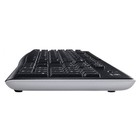 Клавиатура Logitech K270 черный/белый USB беспроводная Multimedia (920-003757) - Фото 5