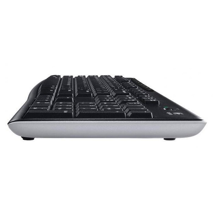 Клавиатура Logitech K270 черный/белый USB беспроводная Multimedia (920-003757) - фото 51620162