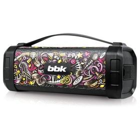 Колонки BBK BTA604 1.0 черный 20Вт BT портативные