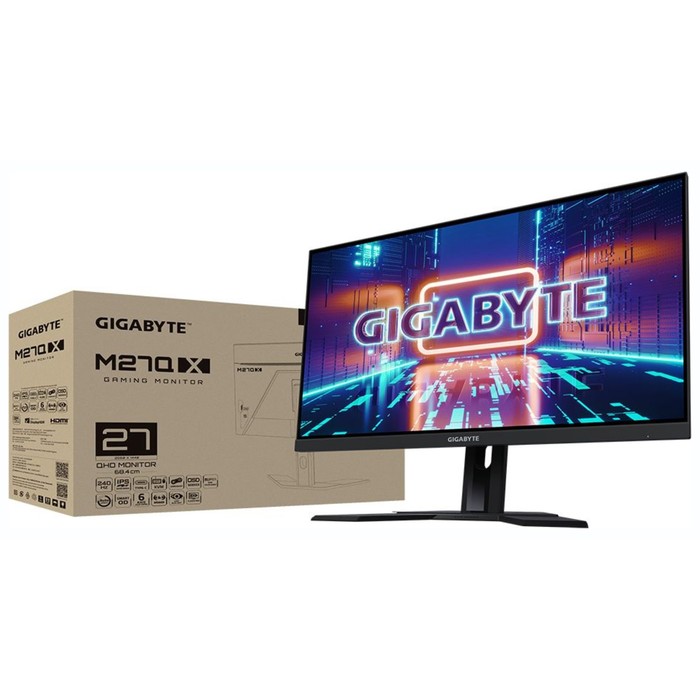 Монитор Gigabyte 27" M27Q X черный IPS LED 0.5ms 16:9 HDMI M/M полуматовая HAS 350cd 178гр/   107043 - фото 51625464