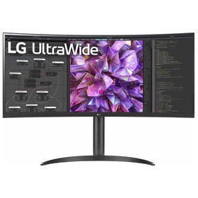 Монитор LG 34" UltraWide 34WQ75C-B черный IPS LED 21:9 HDMI M/M матовая HAS 300cd 178гр/178   107043