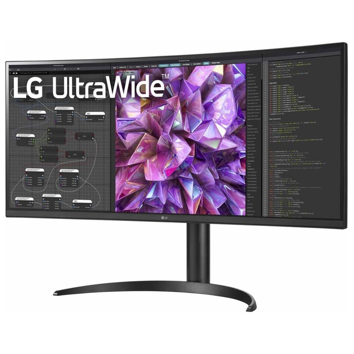 Монитор LG 34" UltraWide 34WQ75C-B черный IPS LED 21:9 HDMI M/M матовая HAS 300cd 178гр/178   107043 - фото 51630728