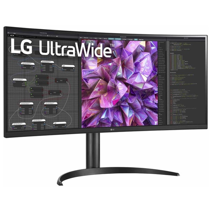 Монитор LG 34" UltraWide 34WQ75C-B черный IPS LED 21:9 HDMI M/M матовая HAS 300cd 178гр/178   107043 - фото 51630729