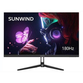 Монитор SunWind 24.5" SM-25FI401 черный IPS LED 3ms 16:9 HDMI матовая 250cd 178гр/178гр 192   107043