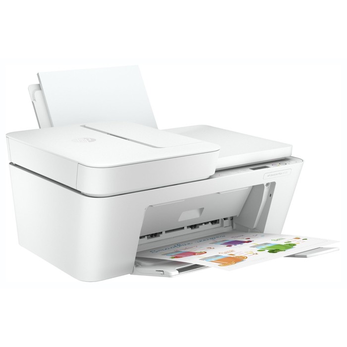 МФУ струйный HP DeskJet Plus 4120 (3XV14B) A4 WiFi USB белый - фото 51620425