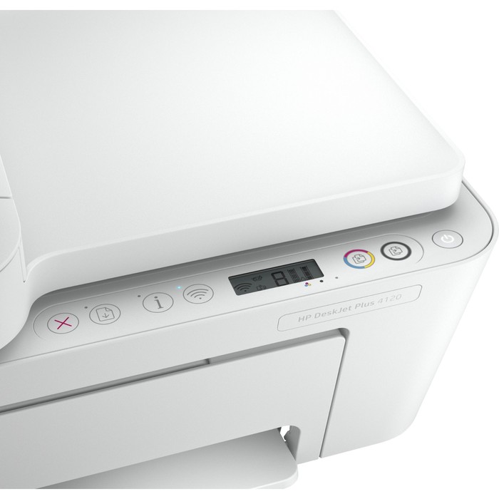 МФУ струйный HP DeskJet Plus 4120 (3XV14B) A4 WiFi USB белый - фото 51620428