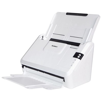 Сканер протяжный Avision AV332U (000-0972-02G) A4, 1200 dp, белый