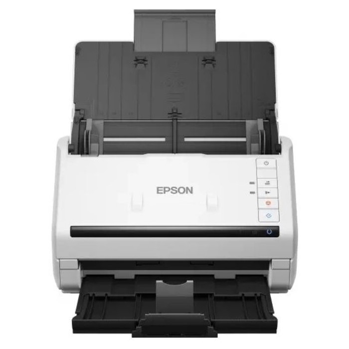 Сканер протяжный Epson WorkForce DS-530II (B11B261401/502) A4 белый/черный - Фото 1