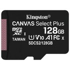 Карта памяти microSDXC 128GB Kingston SDCS2/128GBSP Canvas Select Plus w/o adapter - фото 51656117