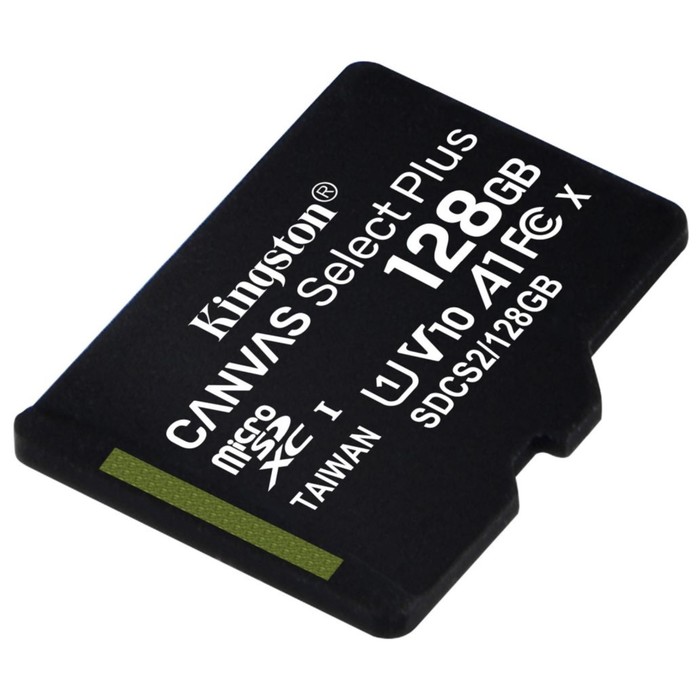 Карта памяти microSDXC 128GB Kingston SDCS2/128GBSP Canvas Select Plus w/o adapter - фото 51656118