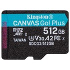 Карта памяти microSDXC 512GB Kingston SDCG3/512GBSP Canvas Go! Plus w/o adapter - фото 51684965