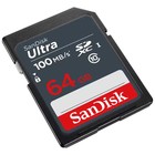 Карта памяти SDXC 64GB Sandisk SDSDUNR-064G-GN3IN Ultra - фото 51620521 Карта памяти SDXC 64GB Sandisk SDSDUNR-064G-GN3IN Ultra - фото 51620521