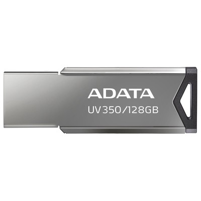 Флешка A-Data 128GB UV350 AUV350-128G-RBK USB3.0 серебристый