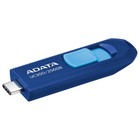 Флешка A-Data 256GB Type-C UC300 ACHO-UC300-256G-RNB/BU USB3.2 синий/голубой - Фото 2