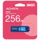 Флешка A-Data 256GB Type-C UC300 ACHO-UC300-256G-RNB/BU USB3.2 синий/голубой - Фото 4