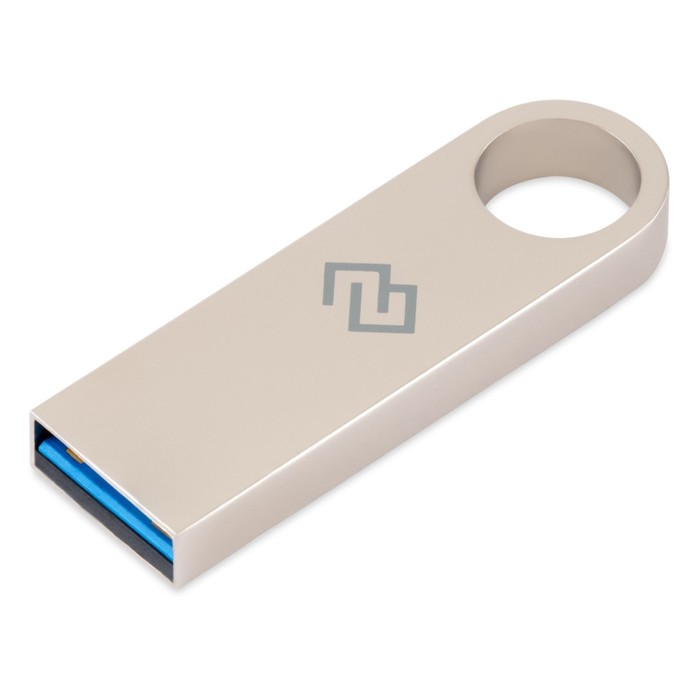 Флешка Digma 64GB DRIVE3 DGFUL064A30SR USB3.0 серебристый - фото 51620639