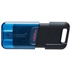 Флешка Kingston 128GB DataTraveler 80 M Type-C DT80M/128GB USB3.2 черный - фото 51620681