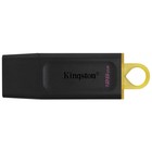 Флешка Kingston 128GB DataTraveler Exodia DTX/128GB USB3.2 черный/желтый - фото 51620684