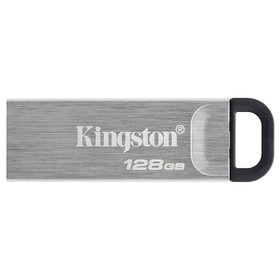 Флешка Kingston 128GB DataTraveler Kyson DTKN/128GB USB3.2 серебристый/черный