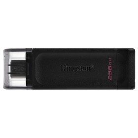 Флешка Kingston 256GB DataTraveler 70 Type-C DT70/256GB USB3.2 черный