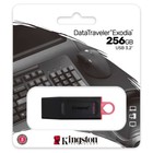 Флешка Kingston 256GB DataTraveler Exodia DTX/256GB USB3.0 черный/красный - Фото 3