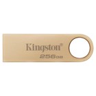 Флешка Kingston 256GB DataTraveler SE9 DTSE9G3/256GB USB3.0 золотистый - фото 51620705