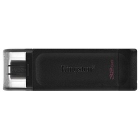 Флешка Kingston 64GB DataTraveler 70 Type-C DT70/64GB USB3.2 черный