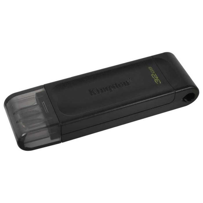 Флешка Kingston 64GB DataTraveler 70 Type-C DT70/64GB USB3.2 черный - фото 51620713