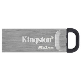 Флешка Kingston 64GB DataTraveler Kyson DTKN/64GB USB3.2 серебристый/черный