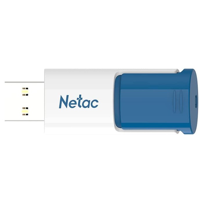 Флешка Netac 256GB U182 NT03U182N-256G-30BL USB3.0 синий/белый - фото 51620728