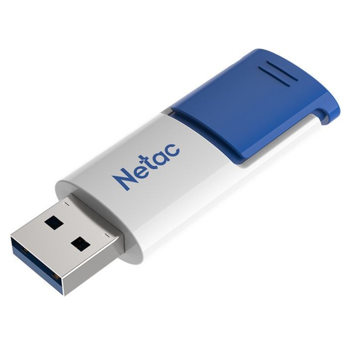 Флешка Netac 512GB U182 NT03U182N-512G-30BL USB3.0 синий/белый - фото 51620732