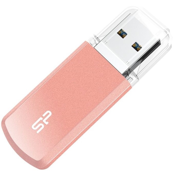 Флешка Silicon Power 128GB Power Helios SP128GBUF3202V1P USB3.2 розовый - фото 51620741