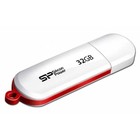 Флешка Silicon Power 32GB LuxMini 320 SP032GBUF2320V1W USB2.0 белый - фото 51656122