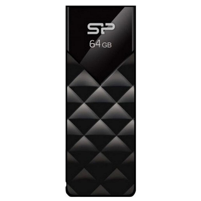 Флешка Silicon Power 64GB Ultima U03 SP064GBUF2U03V1K USB2.0 черный - фото 51620767